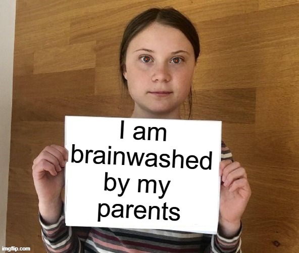 I am
brainwashed
by my 
parents | made w/ Imgflip meme maker