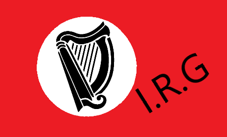 High Quality Flag of The Irish Revolutionary Guard Blank Meme Template