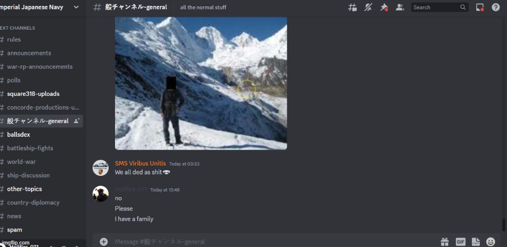 made w/ Imgflip meme maker