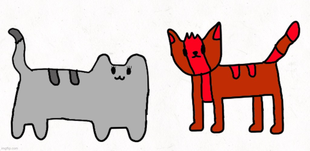 This is sizzle and fry, Larry and Baconcats children | made w/ Imgflip meme maker