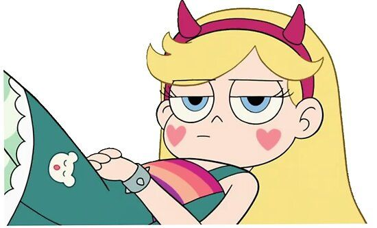 High Quality Star Butterfly Bored Blank Meme Template