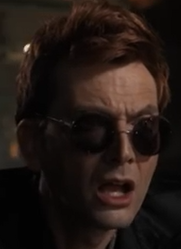 High Quality Open-Mouthed Crowley Blank Meme Template