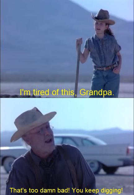 I’m tired of this Grandpa Blank Meme Template