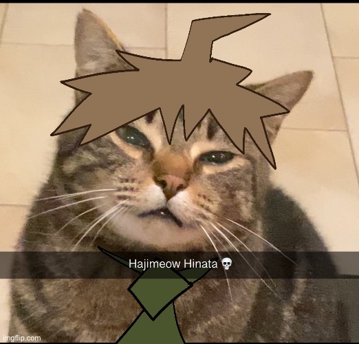 Bro think’s he’s hajime :skull: | made w/ Imgflip meme maker