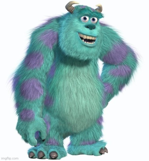 Sully Monsters Inc | image tagged in sully monsters inc | made w/ Imgflip meme maker