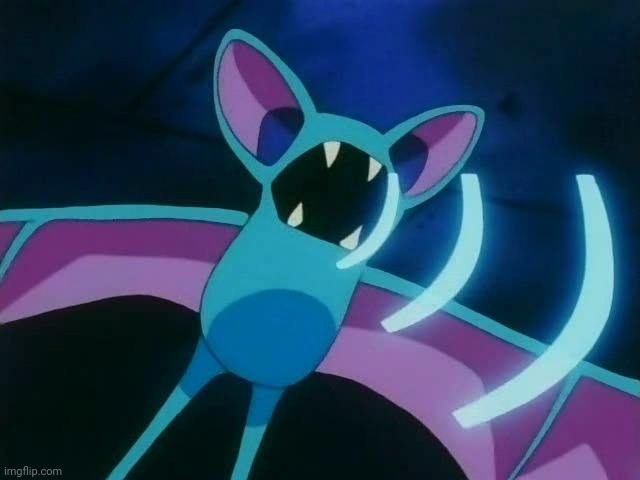 Zubat using Supersonic | image tagged in zubat using supersonic | made w/ Imgflip meme maker