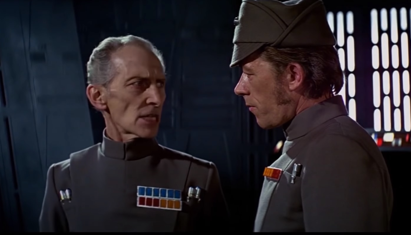 High Quality Moff Tarkin Star Wars Death Star Blank Meme Template