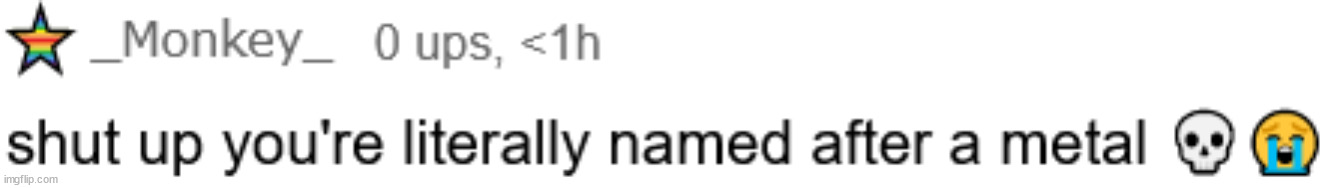 made w/ Imgflip meme maker