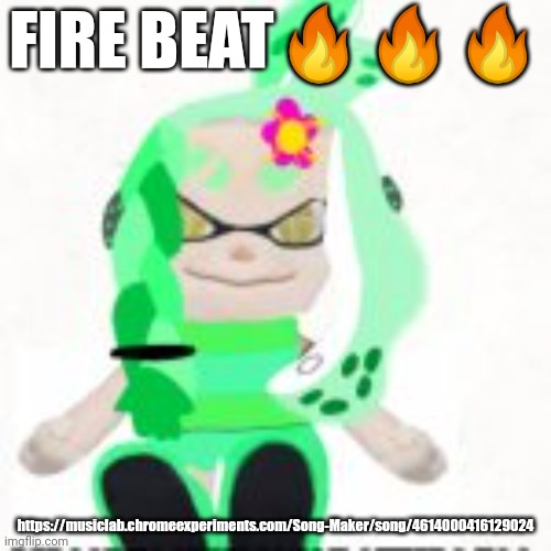 Random song from the Wii cover | FIRE BEAT🔥🔥🔥; https://musiclab.chromeexperiments.com/Song-Maker/song/4614000416129024 | made w/ Imgflip meme maker