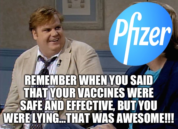 Remember that time | REMEMBER WHEN YOU SAID THAT YOUR VACCINES WERE SAFE AND EFFECTIVE, BUT YOU WERE LYING…THAT WAS AWESOME!!! | image tagged in remember that time,covid-19,vaccines,pfizer | made w/ Imgflip meme maker
