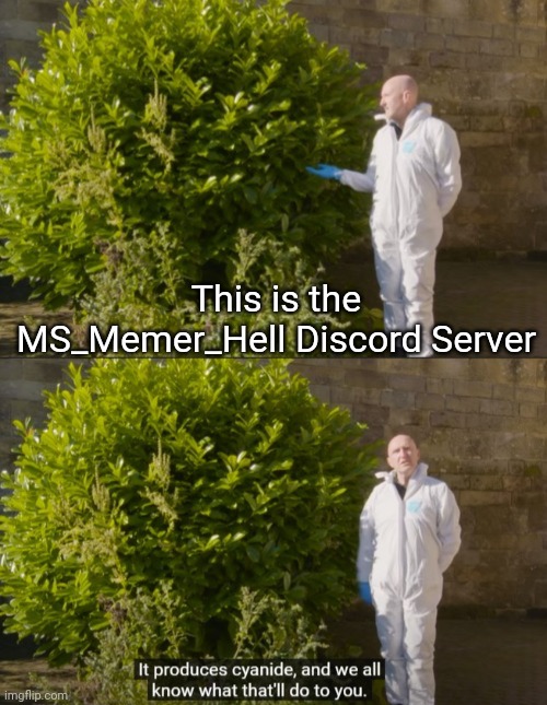This is x it produces cyanide imgflip
