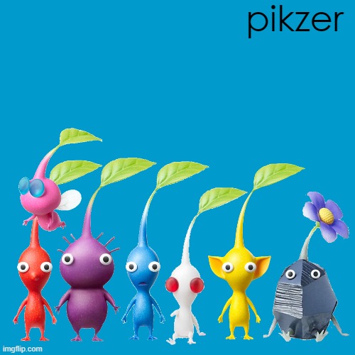 pikmin 4 releases in 1 day | pikzer | image tagged in pikmin,olimar | made w/ Imgflip meme maker