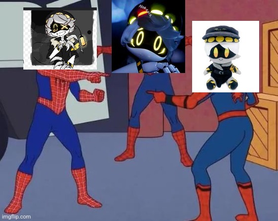 The 3 types of N fighting over whos thw best one by far | image tagged in 3 spiderman pointing | made w/ Imgflip meme maker