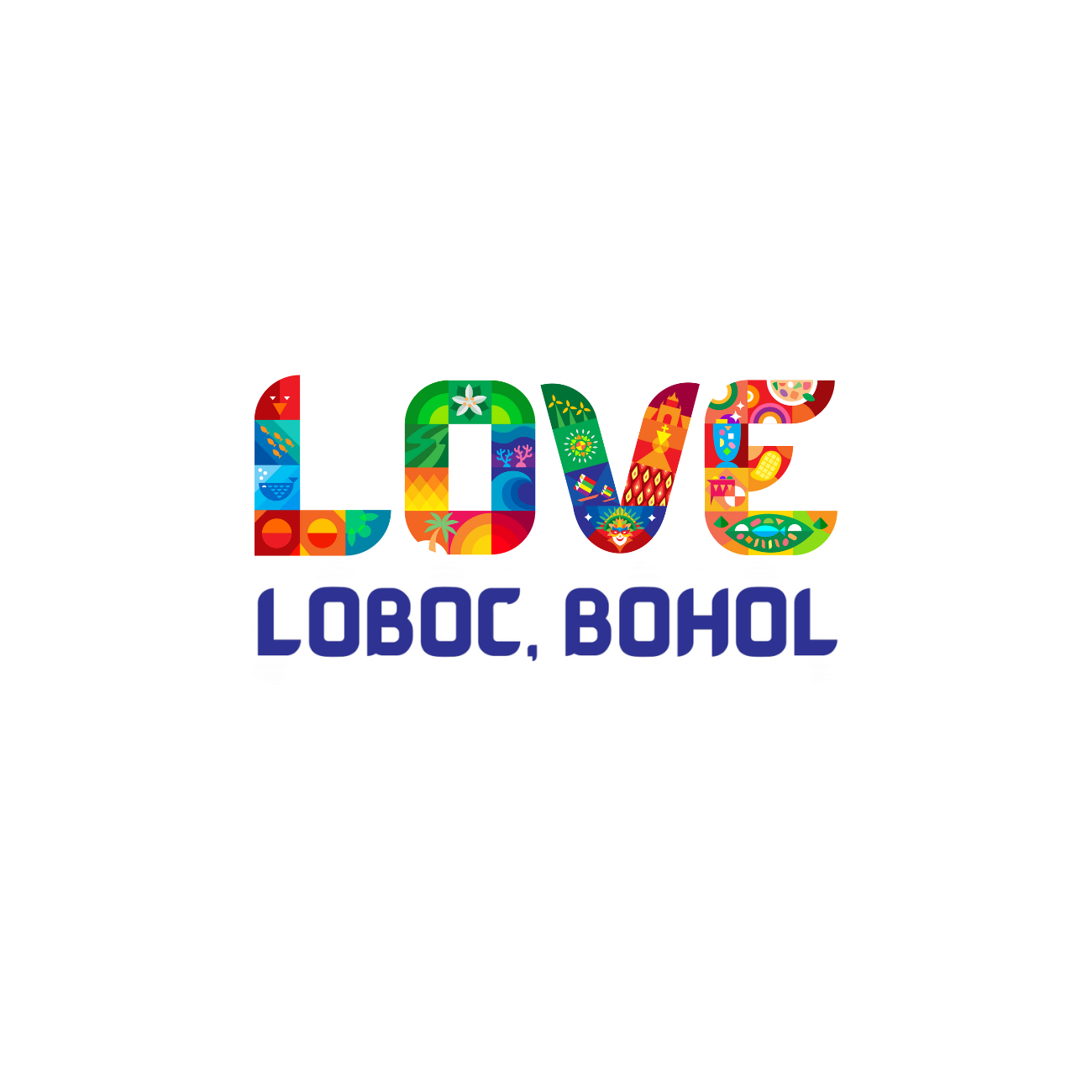 High Quality Love Loboc Bohol Watermark Blank Meme Template