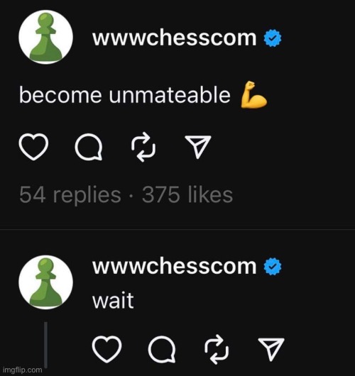 Chess.com (and now to be inactive for the rest of the day) | made w/ Imgflip meme maker