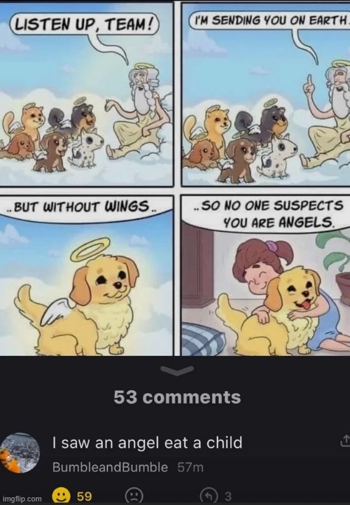 Angels aren't supposed to be vicious... | made w/ Imgflip meme maker