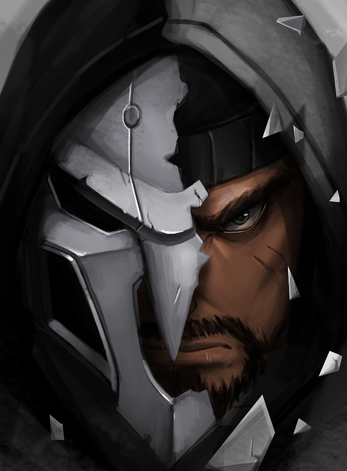 Reaper face Blank Meme Template