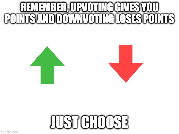 would you like to lose points? | REMEMBER, UPVOTING GIVES YOU POINTS AND DOWNVOTING LOSES POINTS; JUST CHOOSE | image tagged in upvote if you agree | made w/ Imgflip meme maker