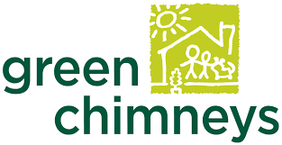 High Quality Green Chimneys logo Blank Meme Template