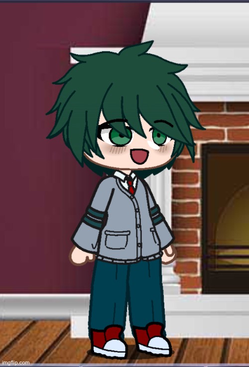 Deku in gacha be like: | made w/ Imgflip meme maker