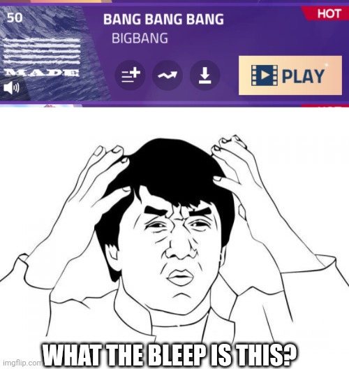 WHAT IS THIS? | WHAT THE BLEEP IS THIS? | image tagged in memes,jackie chan wtf,music tiles | made w/ Imgflip meme maker