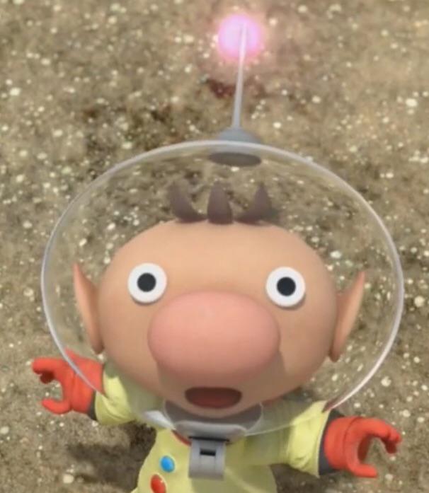 High Quality Olimar scared Blank Meme Template