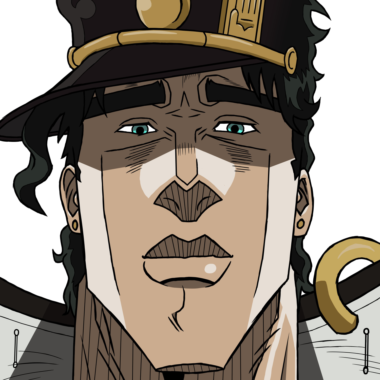 Jotaro kujo Blank Meme Template