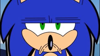 High Quality sonic frown Blank Meme Template