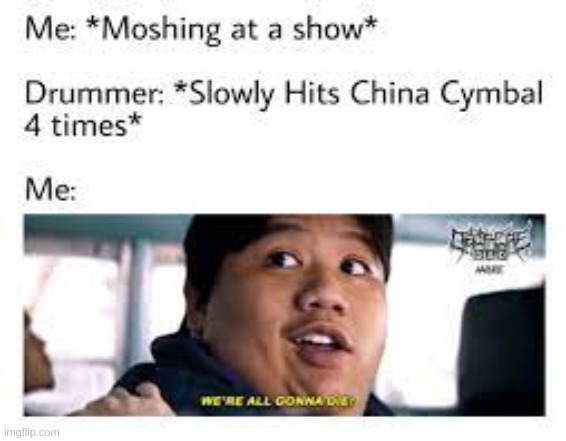 china cymbal is best percussion instrument | made w/ Imgflip meme maker