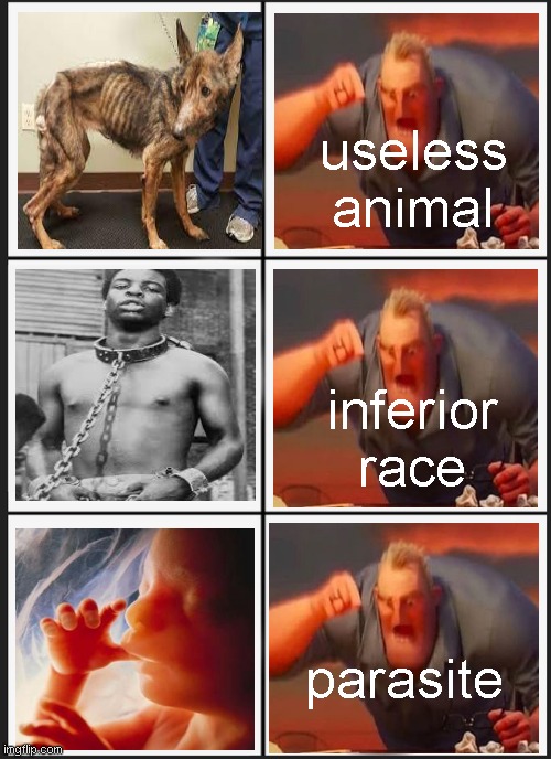 imagine holding any of these positions in 2023... | useless animal; inferior race; parasite | image tagged in memes,panik kalm panik | made w/ Imgflip meme maker