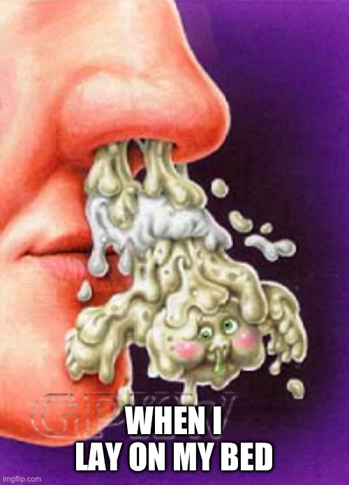 WHEN I LAY ON MY BED | made w/ Imgflip meme maker