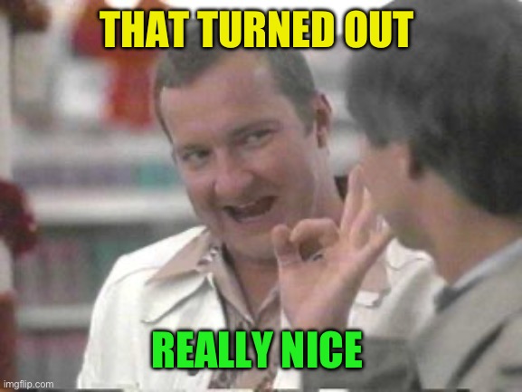 Cousin Eddie | THAT TURNED OUT REALLY NICE | image tagged in cousin eddie | made w/ Imgflip meme maker