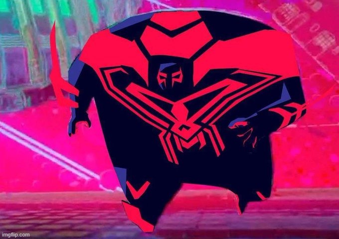 across the spiderverse but awesome | made w/ Imgflip meme maker