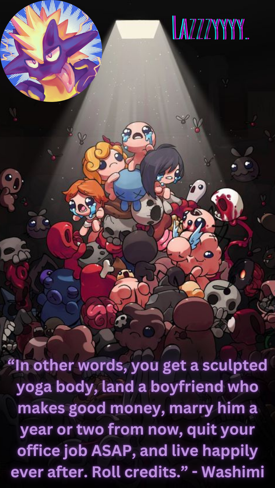 The Binding of Isaac temp Blank Meme Template