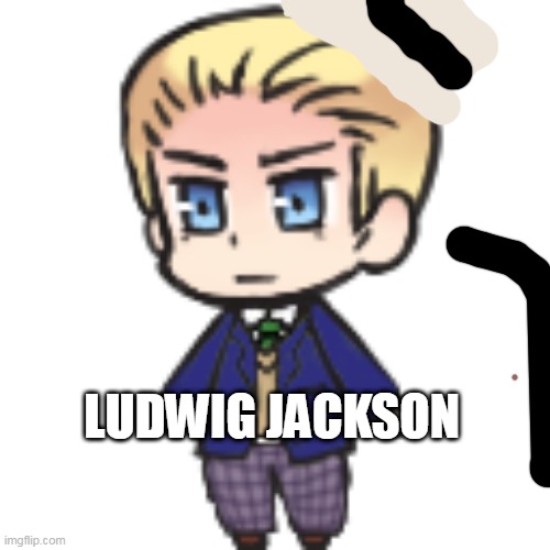 congrats you found my shimeji. like this meme for gud luck | LUDWIG JACKSON | image tagged in michael jackson | made w/ Imgflip meme maker