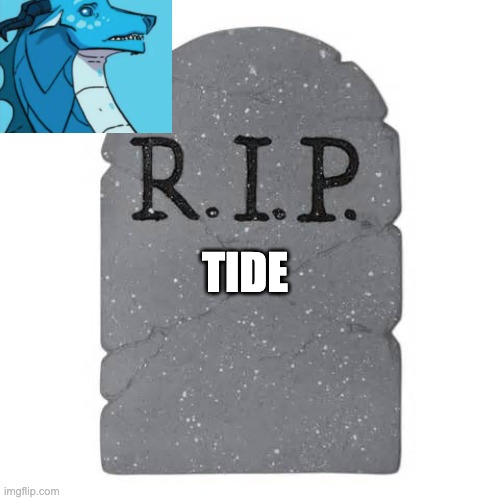 Tombstone | TIDE | image tagged in tombstone | made w/ Imgflip meme maker