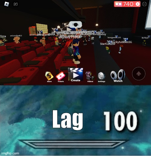 Bro was really lagged and roblox need some time to censor the f word | Lag | image tagged in memes,roblox | made w/ Imgflip meme maker
