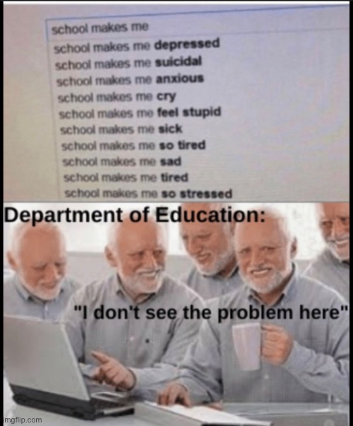 repost cuz why not | image tagged in school sucks,relatable | made w/ Imgflip meme maker