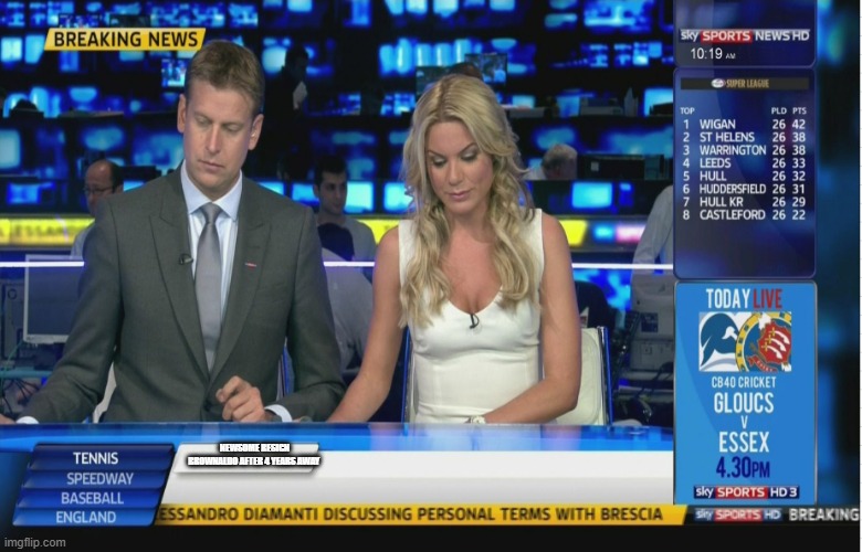 Sky Sports Breaking News | NEWSOME RESIGN BROWNALDO AFTER 4 YEARS AWAY | image tagged in sky sports breaking news | made w/ Imgflip meme maker
