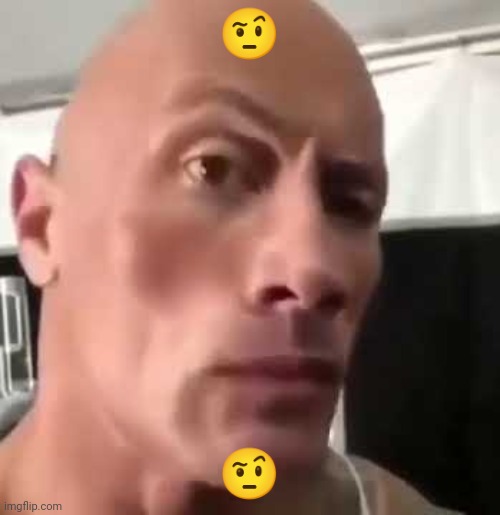The Rock Eyebrows | ? ? | image tagged in the rock eyebrows | made w/ Imgflip meme maker