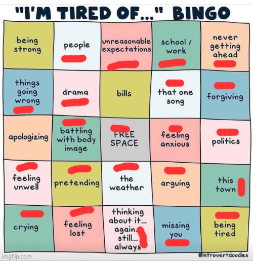 That's interesting, lol | image tagged in tired of bingo | made w/ Imgflip meme maker