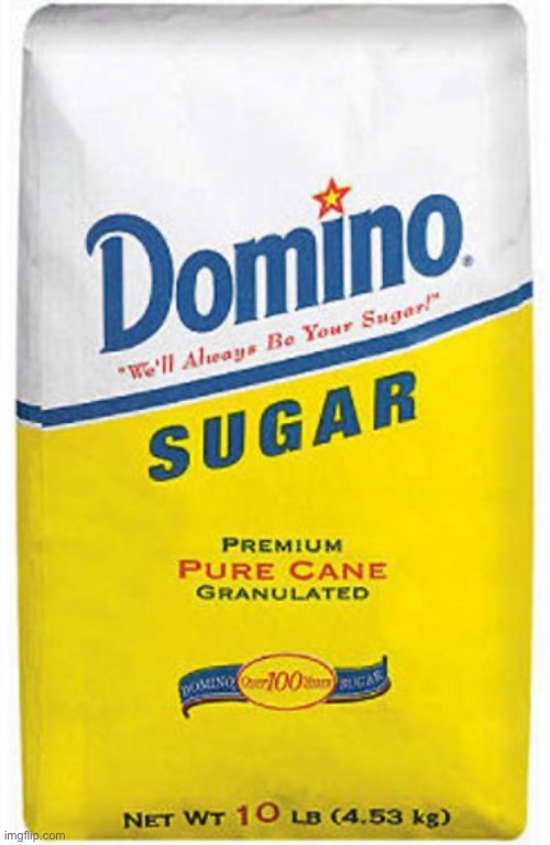 Bag of sugar | image tagged in bag of sugar | made w/ Imgflip meme maker