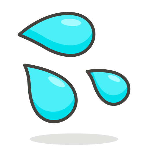 High Quality Sweat droplets - transparent background Blank Meme Template