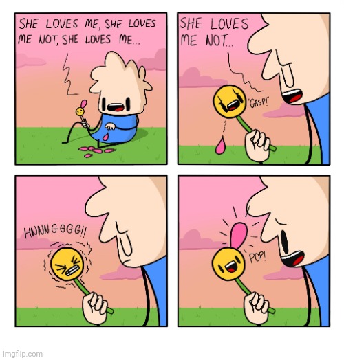 Pop | image tagged in comics,comics/cartoons,flowers,flower,love,pop | made w/ Imgflip meme maker