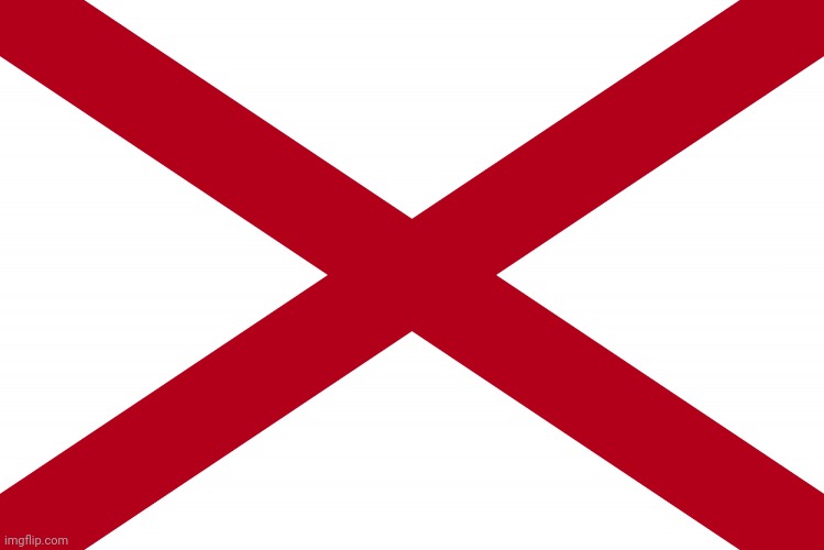 Alabama State Flag | image tagged in alabama state flag | made w/ Imgflip meme maker