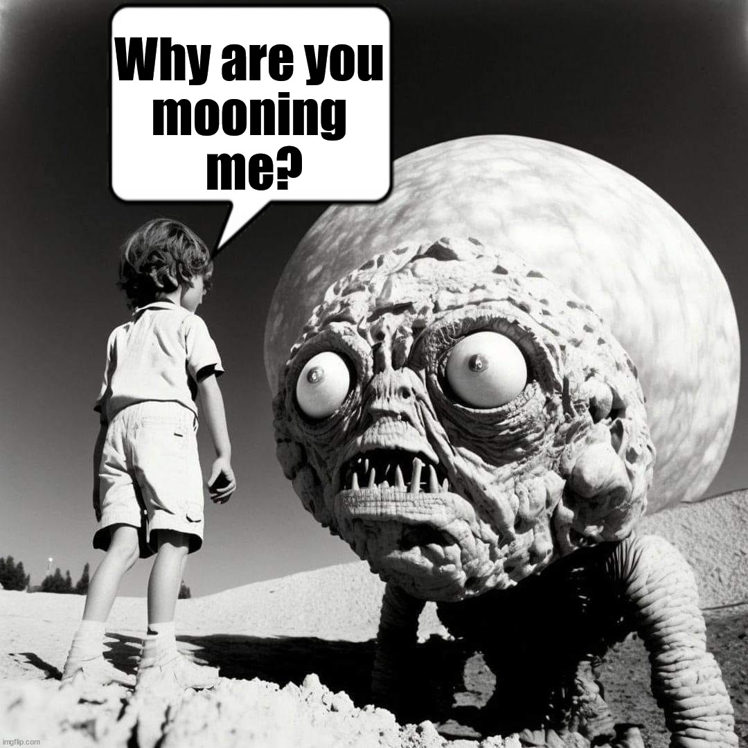 Why are you 
mooning 
me? | made w/ Imgflip meme maker