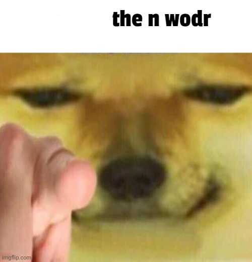 he said the n wodr | image tagged in he said the n wodr | made w/ Imgflip meme maker