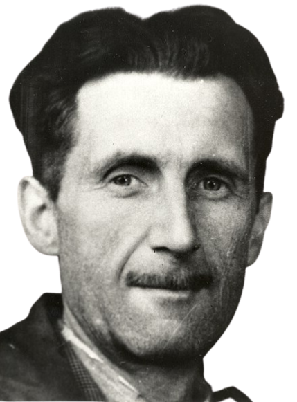 High Quality George Orwell Blank Meme Template