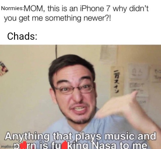 Normies: Chads: | made w/ Imgflip meme maker