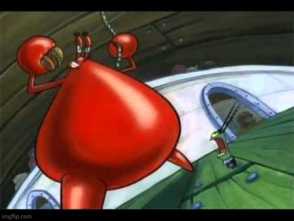 Naked Mr Krabs | image tagged in naked mr krabs | made w/ Imgflip meme maker